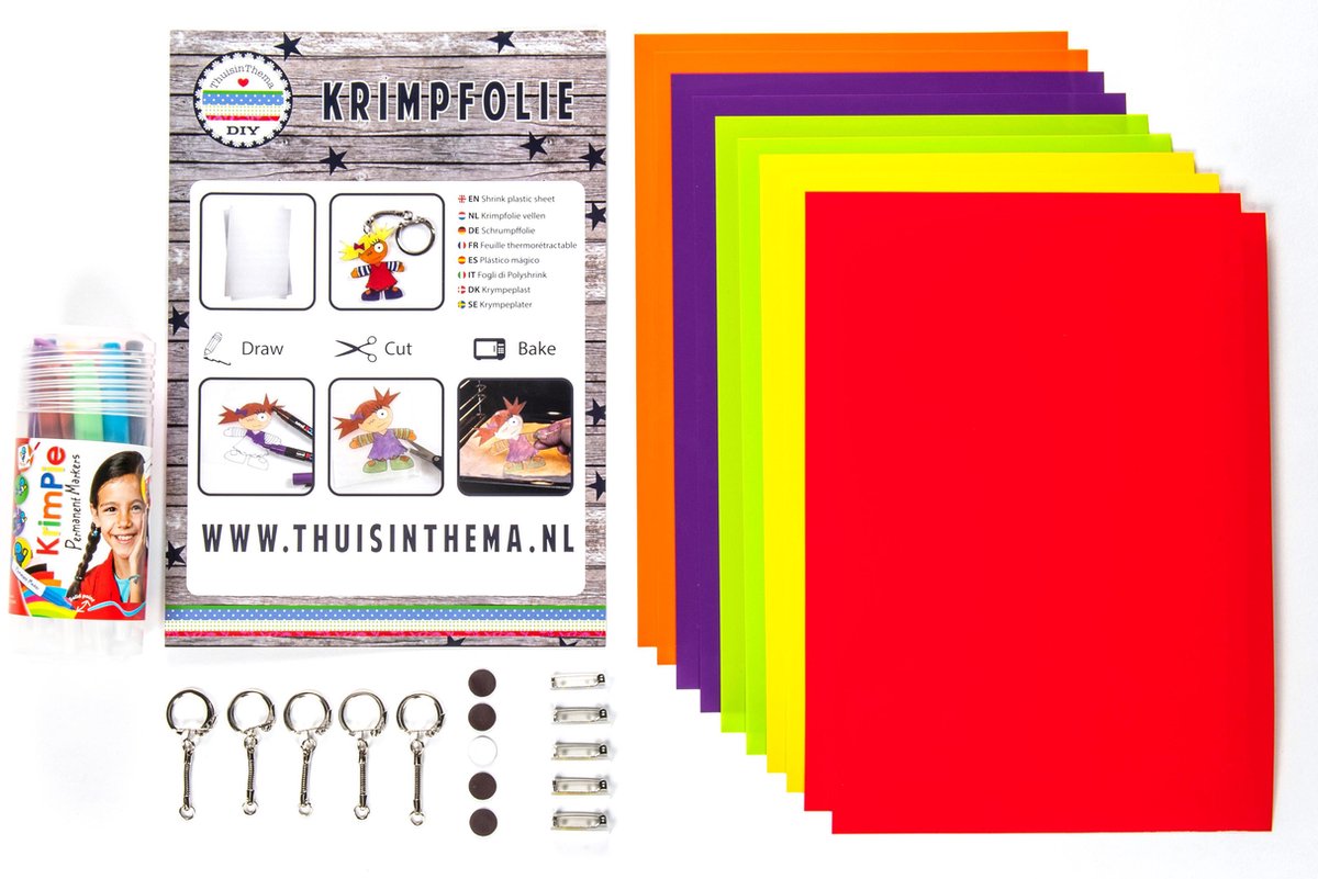 Knutselpakket krimpfolie