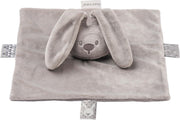 Nattou Konijn Lapidou - Knuffeldoekje - Doudou - 26 x 26 cm - Grijs