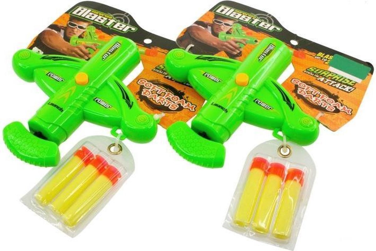 Foamblaster met 3 foampijlen