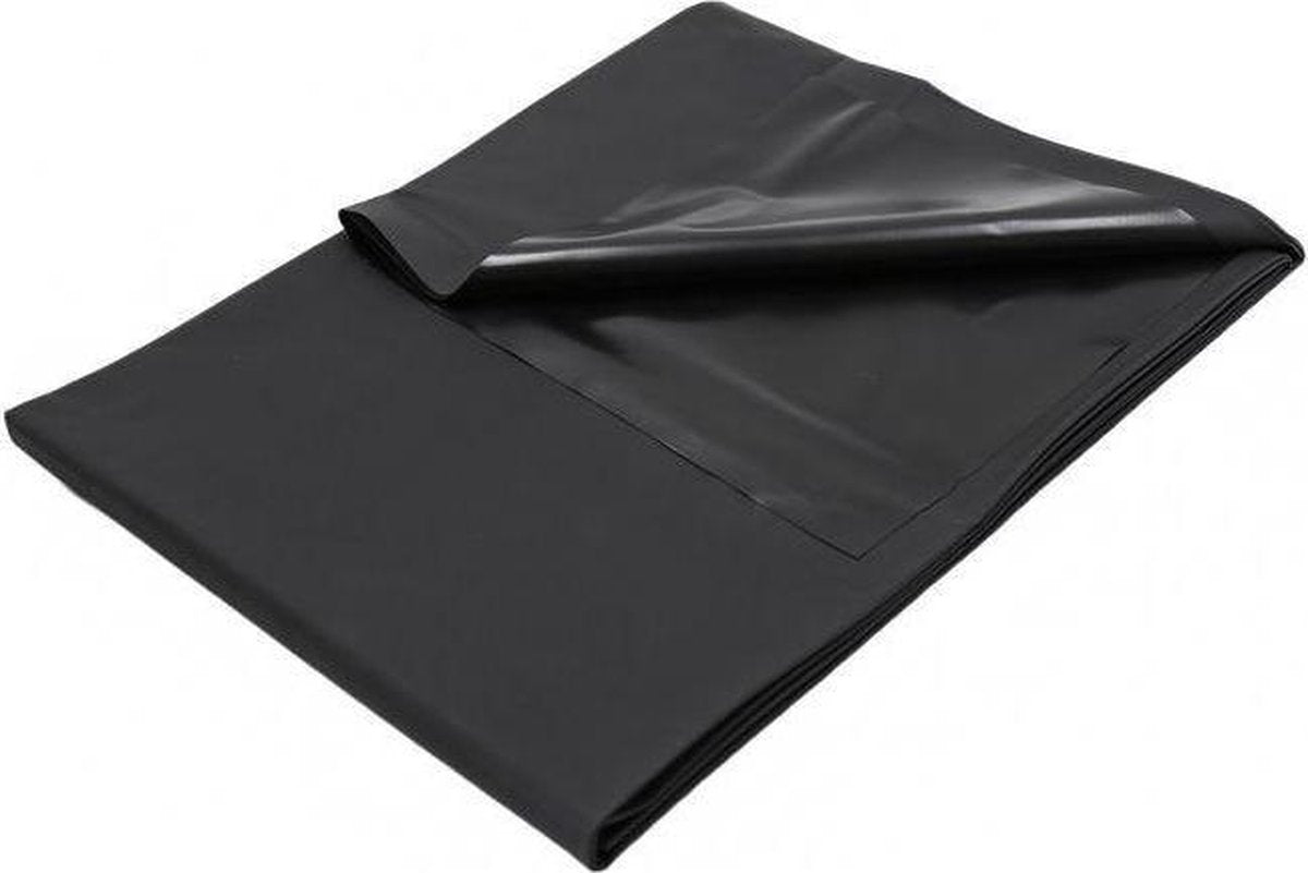 Kiotos PVC Lak Sex Laken - zwart