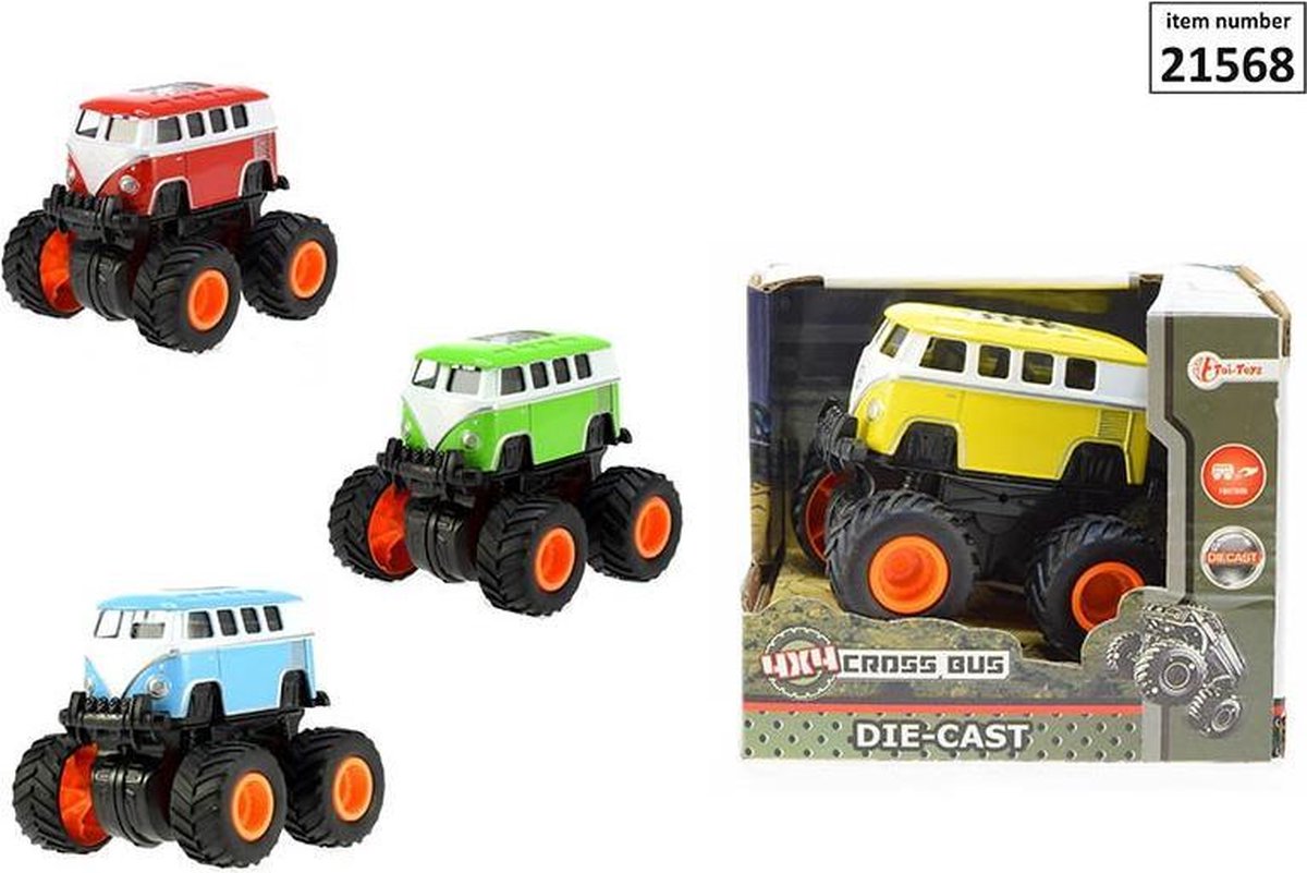 4x4 Die-cast Frictie Cross