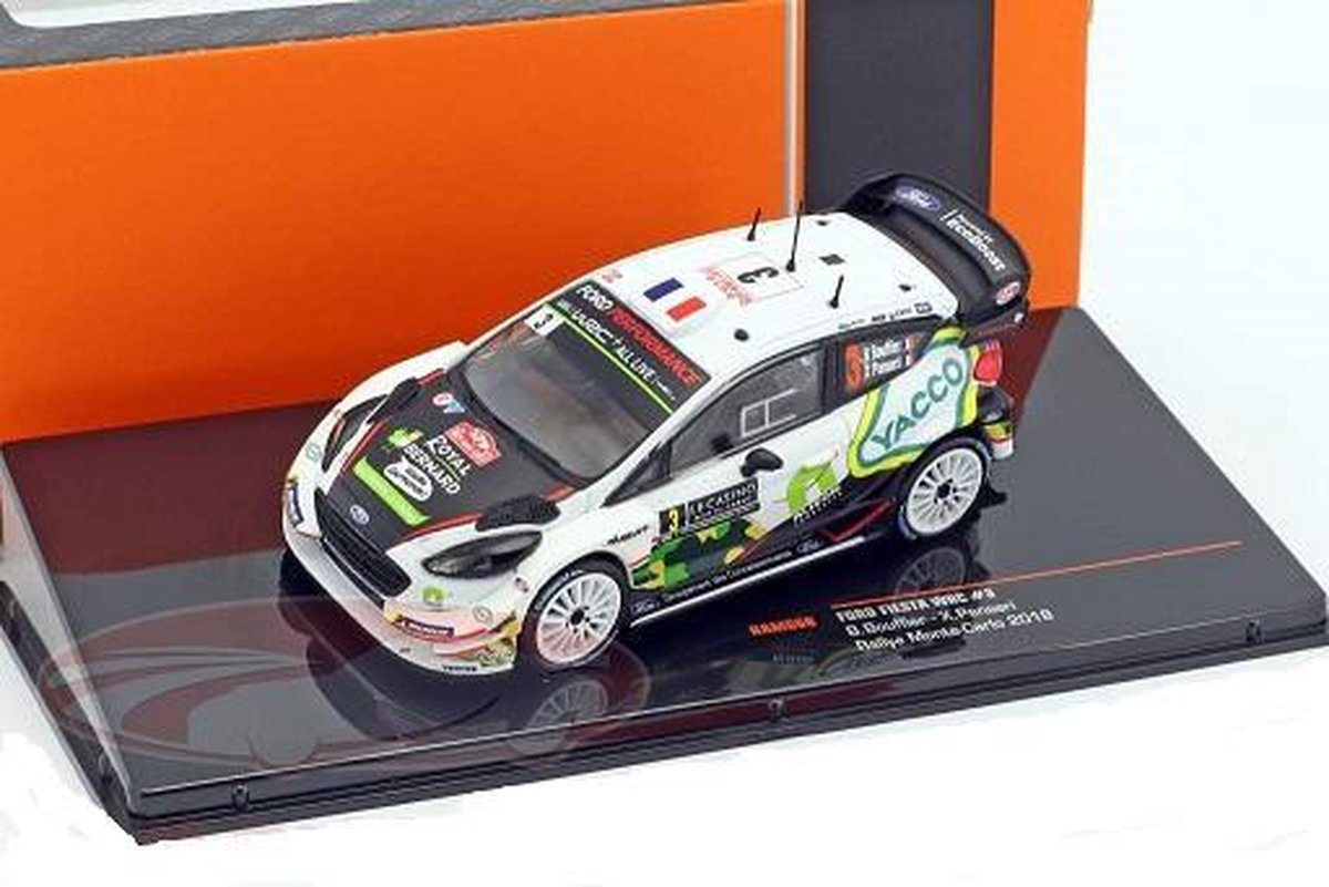 Ford Fiesta WRC #3 8ste Rallye Monte Carlo 2018 Bouffier