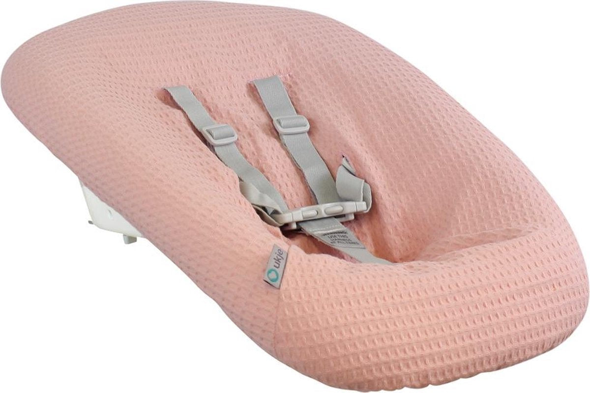 Ukje Stokke Newborn Hoes voor TrippTrapp - Wafelstof - Oudroze