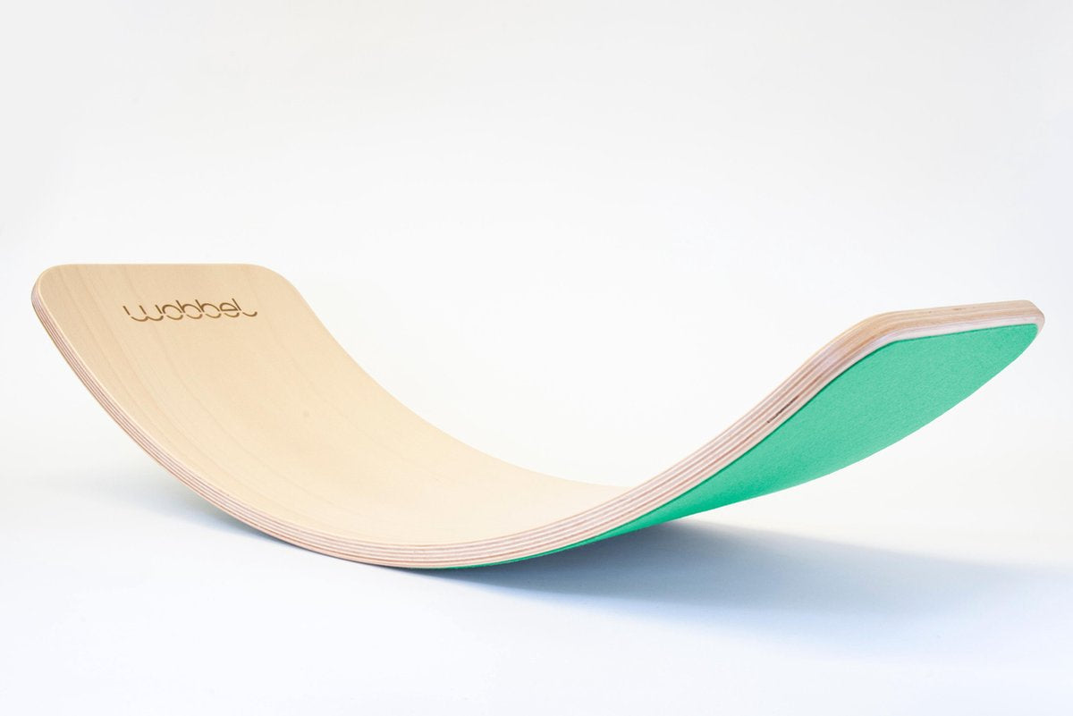Wobbel Original Blank Gelakt met Vilt - Mint