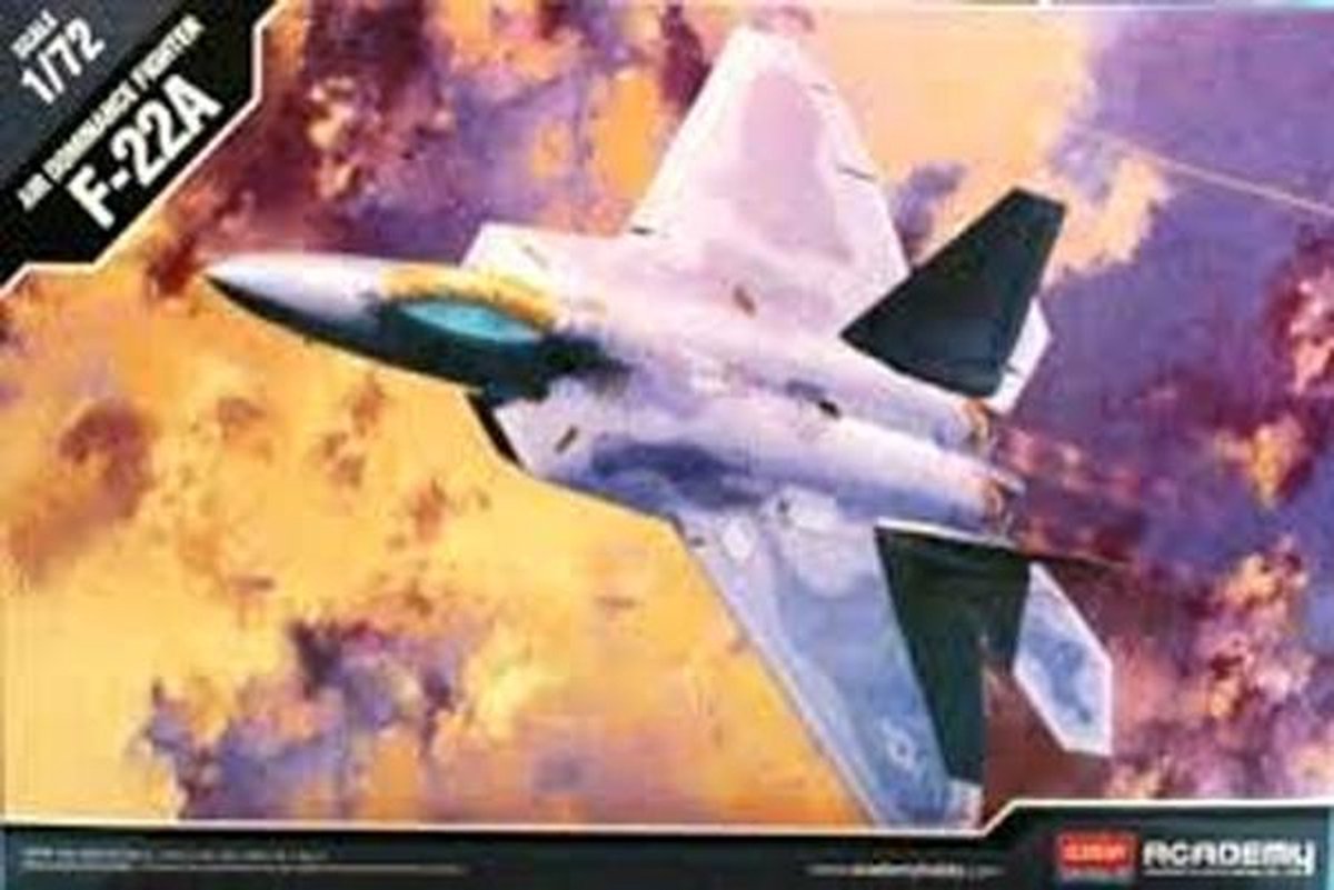 ACADEMY 1:72 F-22A "Air Domiance Fighter"