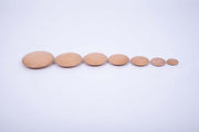 Natuurlijke Houten Disks - Set van 7