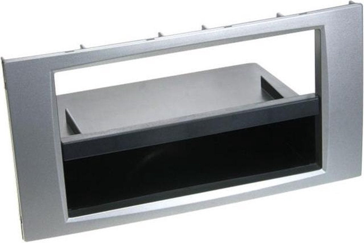 1-DIN paneel Ford Focus C-Max zilver