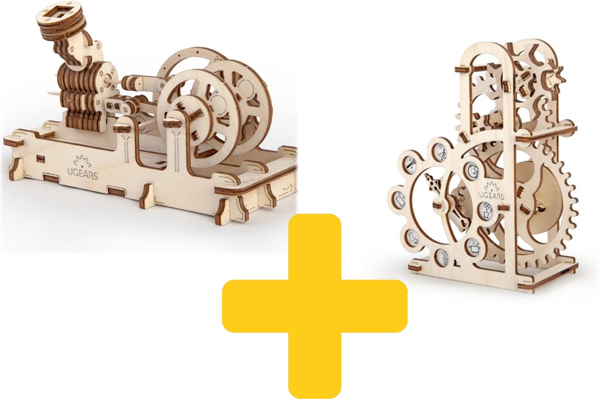 UGears modelbouw hout Voordeelpakket krachtmeters