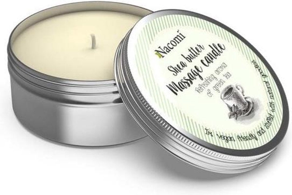 Nacomi - Shea Butter Massage Candle Massage Candle From Butter Shea Green Tea 150G
