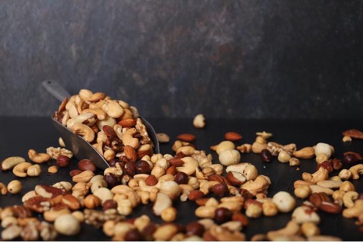 Gemengde notenmix gebrand ongezouten 700 gram | Gezonde voeding | Rijk aan vitamines
