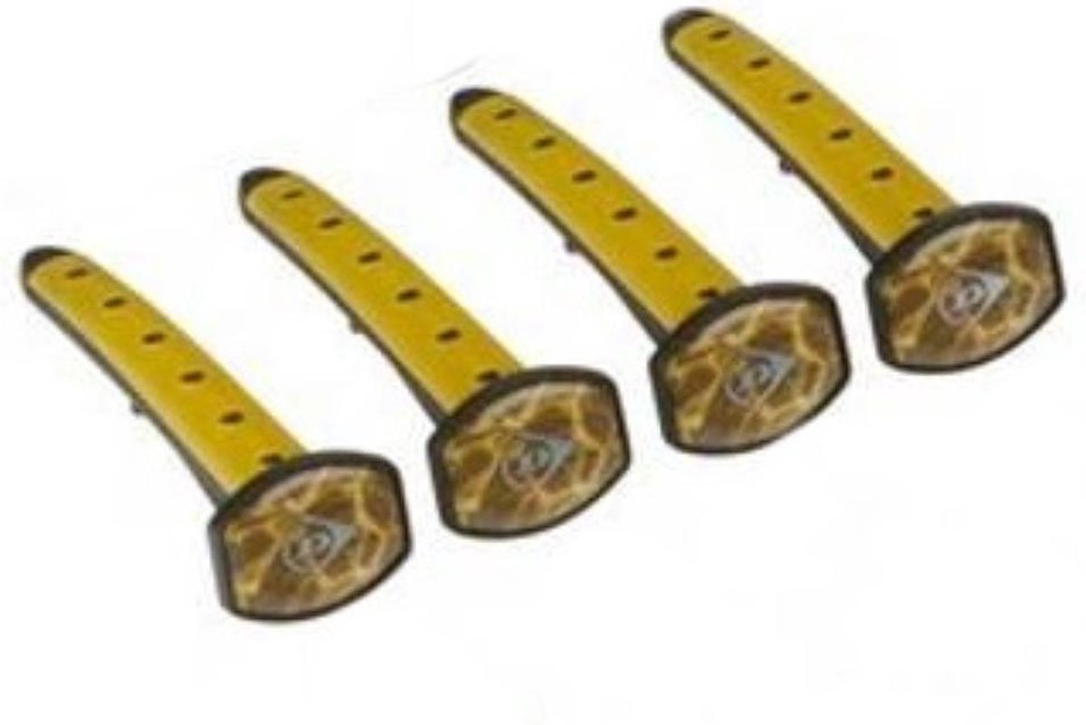 Dunlop Auto Luchtverfrisser - Vanille - 4 Stuks