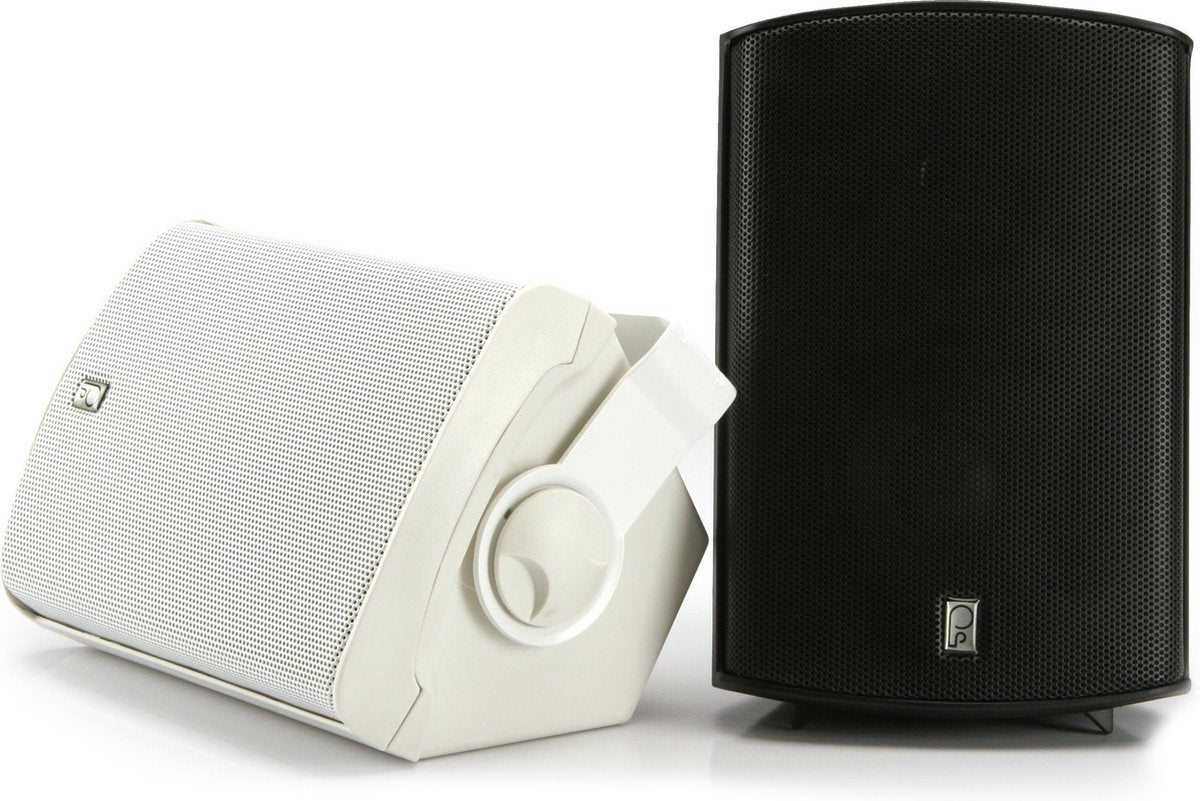 PolyPlanar Waterproof Compact Box Speakers - White
