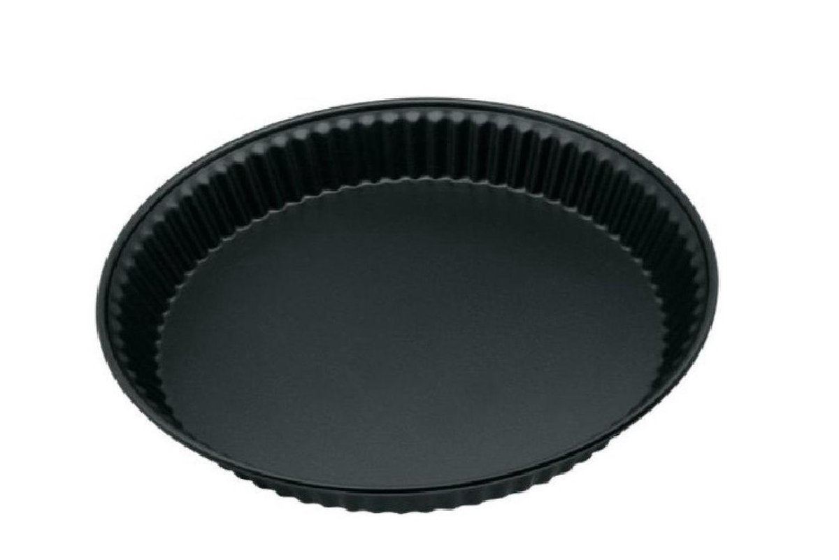 Zenker Taartvorm Met Vaste Bodem | 30ø | 5 Jaar Fabrieksgarantie | Teflon anti-aanbaklaag | Flan pan