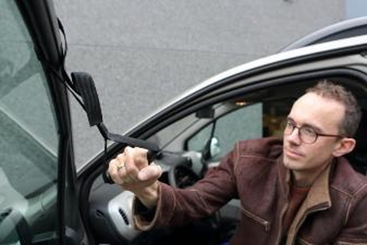 Uitstaphulp voor de auto