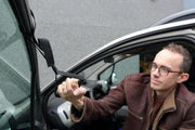 Uitstaphulp voor de auto