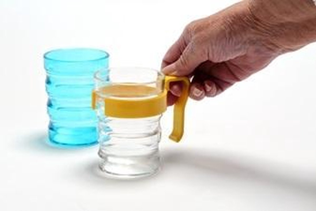 Bekerhandvat voor rillenbeker