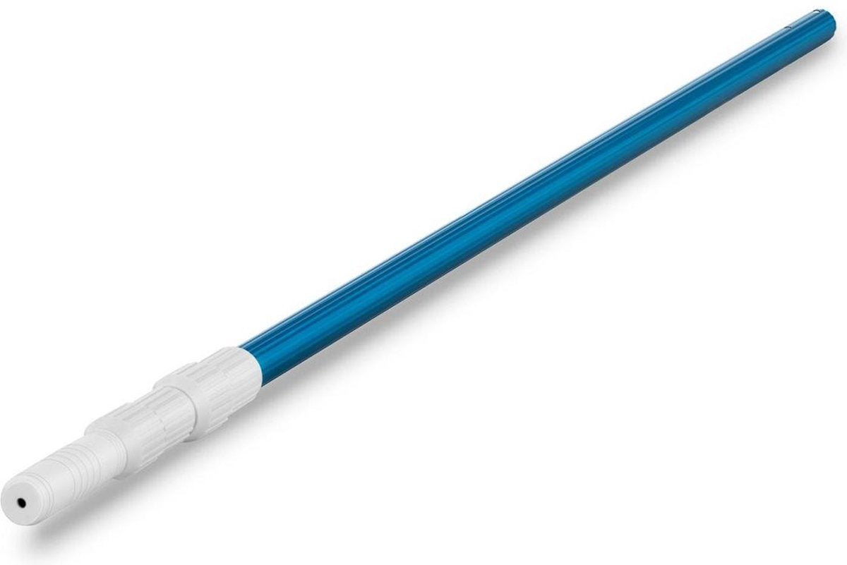 Uniprodo Telescoopstang zwembad - geribbeld - 3 m