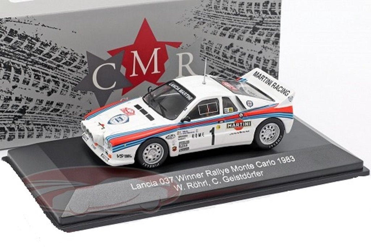 Lancia 037 #1 Winner Rallye Monte Carlo 1983 - 1:43 - CMR Classic Model Replicars