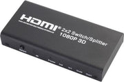 Coretek HDMI schakelaar/splitter 2 naar 2 - versie 1.3 (Full HD 1080p)