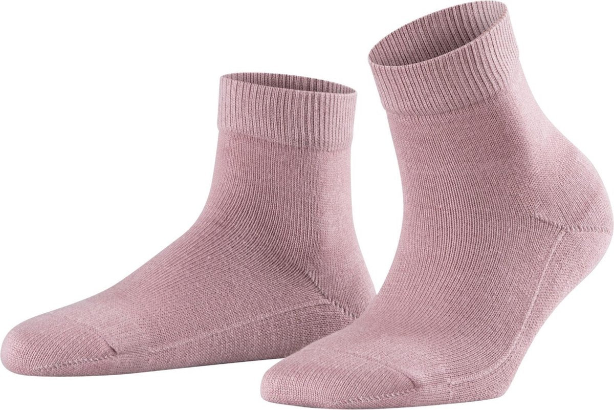 FALKE Cuddle Pads Short Dames 46585 - Roze 8490 rosewood Dames - 39-42