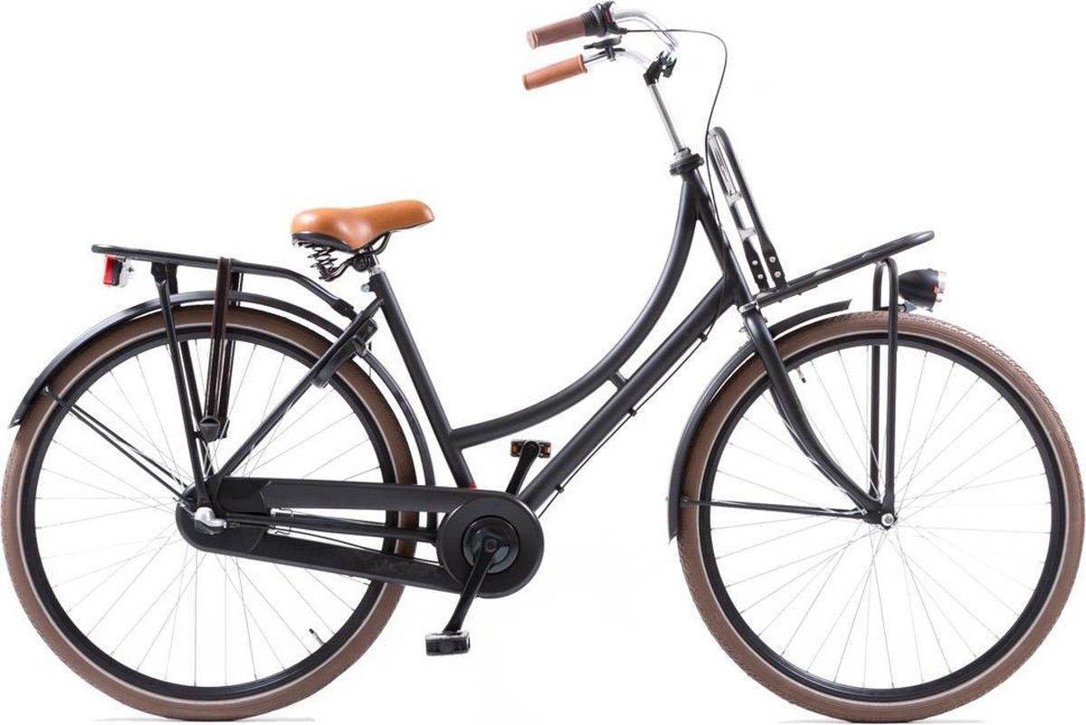Avalon Pic-up - Fiets - Vrouwen - Matzwart - 50 cm