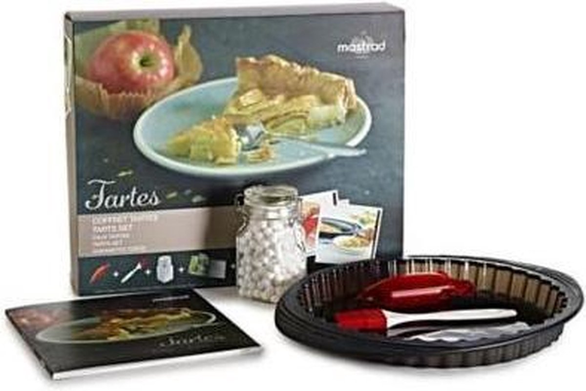 Mastrad Baktaartset - Siliconen - Assorti