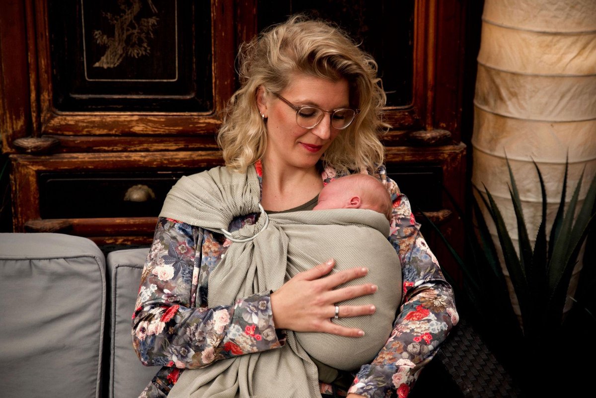 Pure Baby Love Ringsling Olive