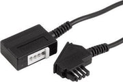 Hama 00040633 telefoonkabel 10 m Zwart