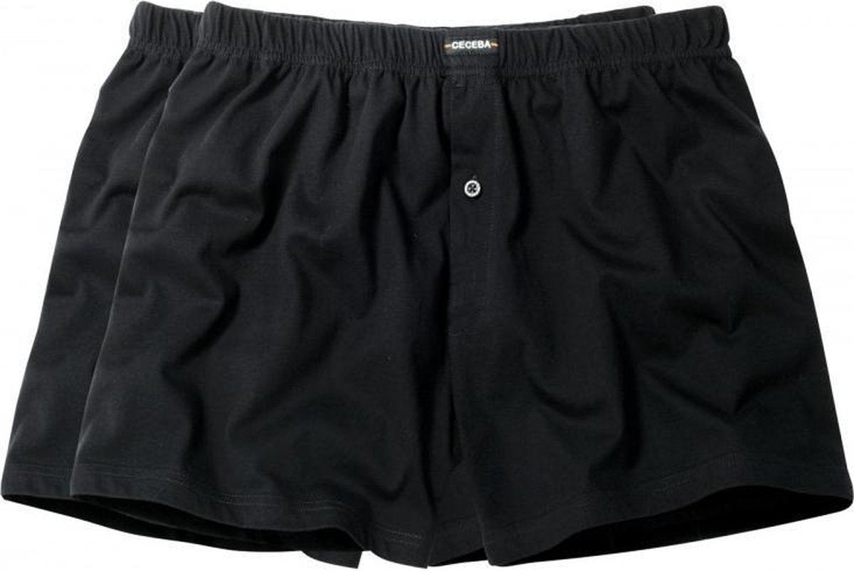 Ceceba heren boxershort 2-pak 2675  - XXL  - Zwart