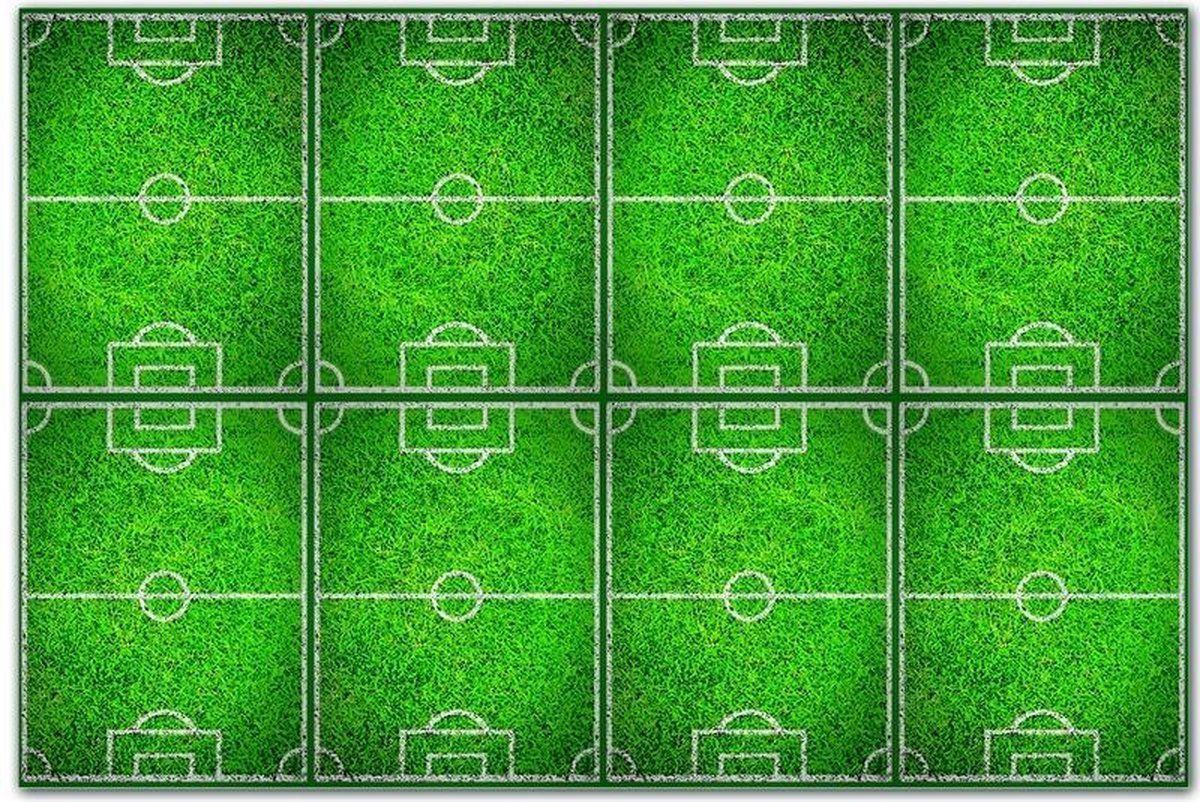 Procos Tafelkleed Voetbal 120 X 180 Cm Groen