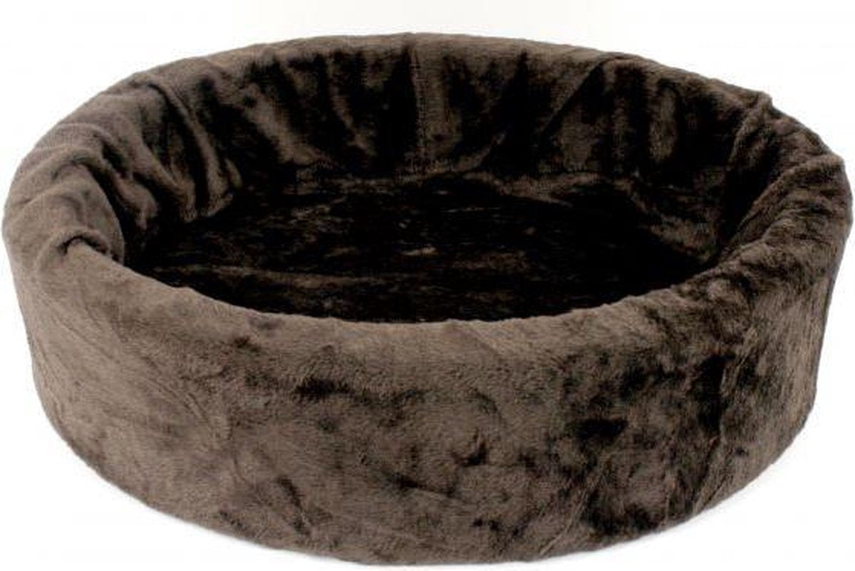 Petcomfort Hondenmand Bont Bruin - 74X65X20 CM