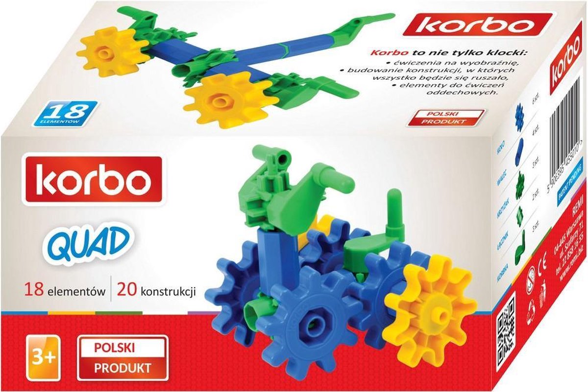 Korbo 18pcs Quad