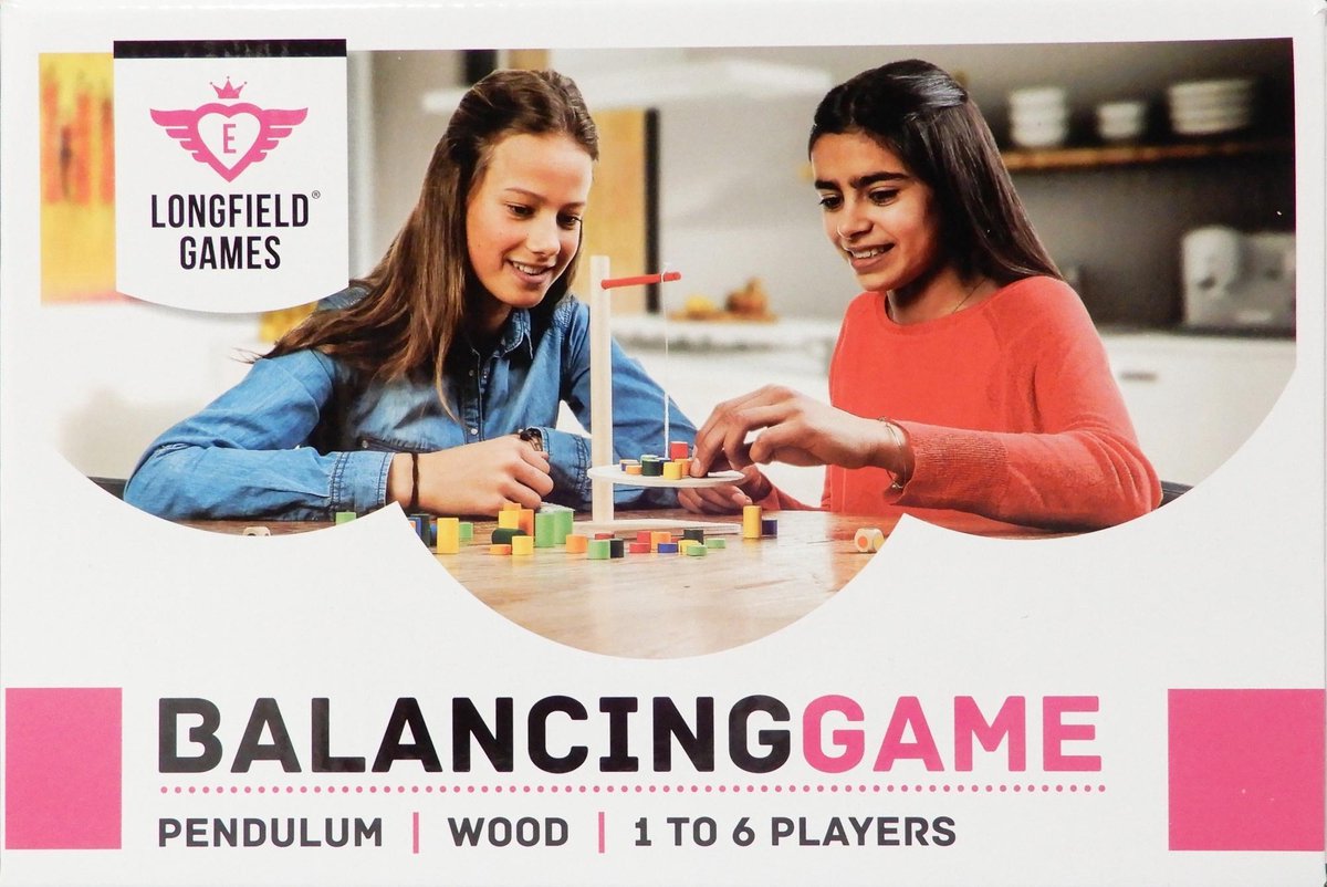 Longfield Games Evenwichtsspel Weegschaal Hout