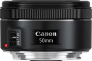 Canon EF 50mm f/1.8 STM - Zwart