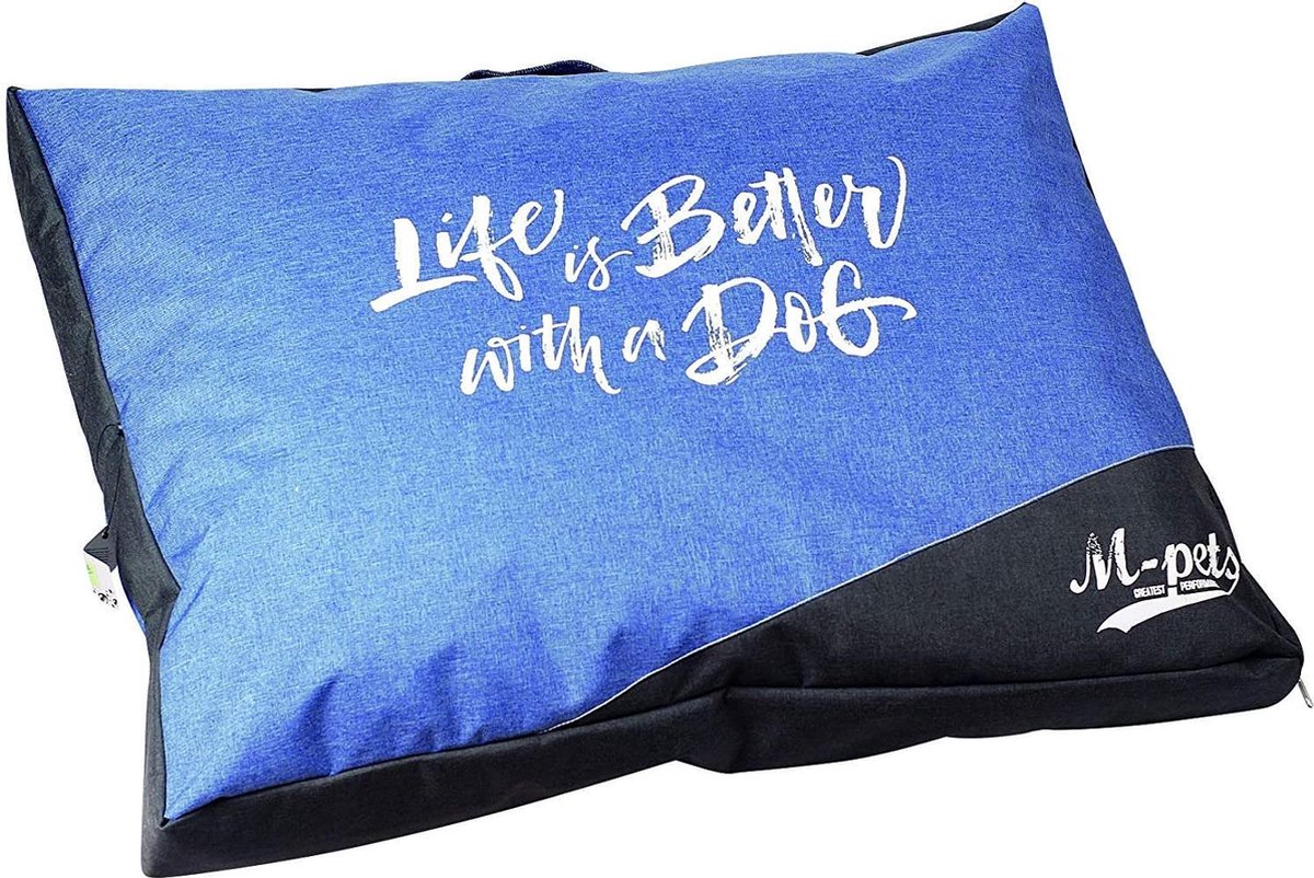 M-pets Hondenmat Prague 60 X 40 Cm Teflon Blauw