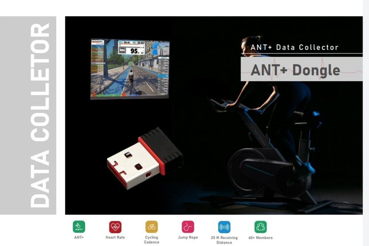 USB ANT + stick voor Garmin Wahoo Bkool Zwift Tacx  Fietstrainers - Fietstrainer-