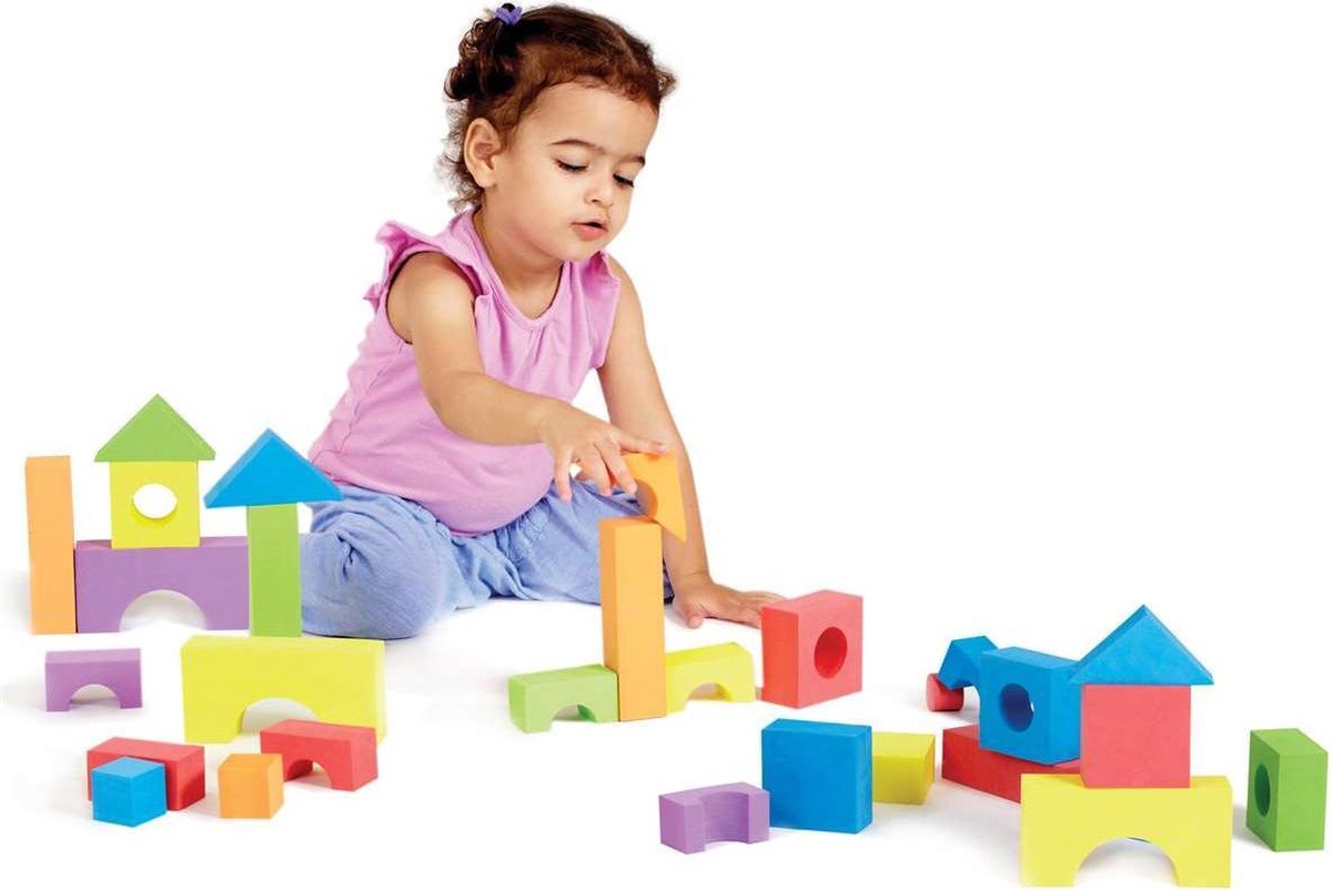 Edushape - 30 Kleurrijke Blokken