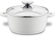 Berndes Vario Click Induction White kookpan met deksel - Keramiek - Ø 20 cm - Wit