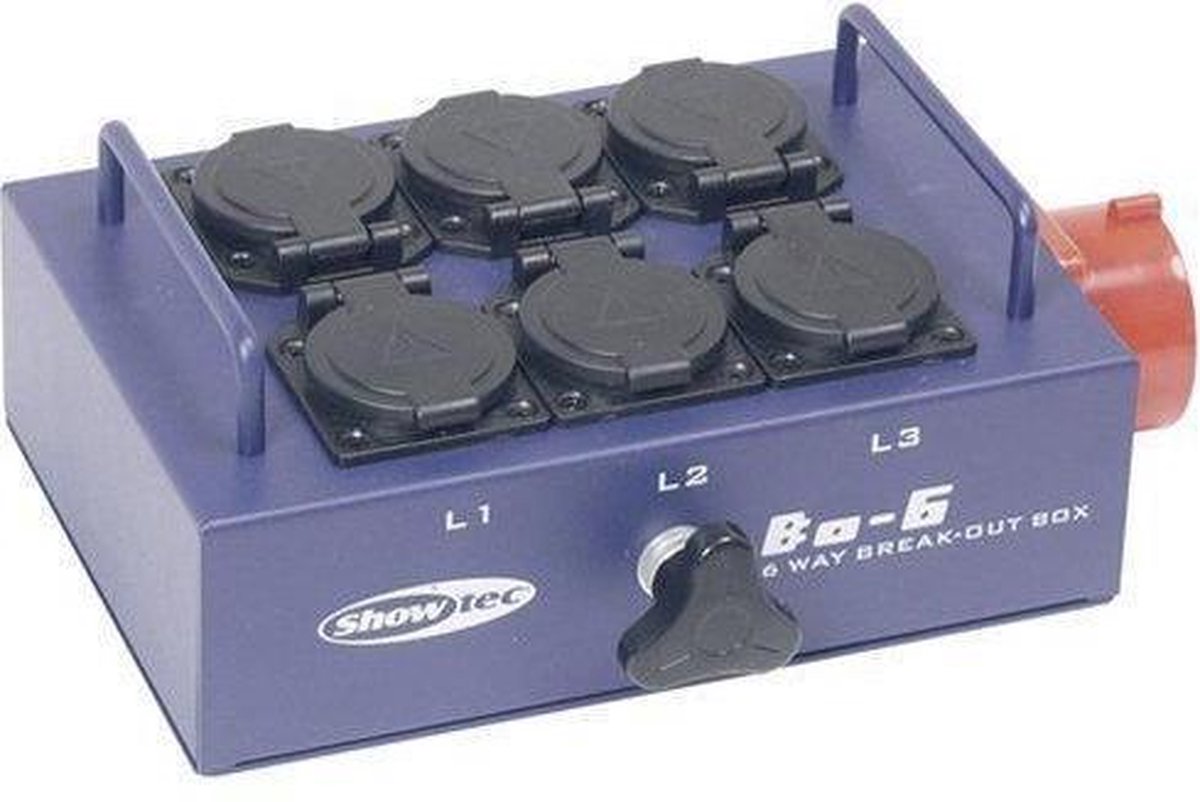 Showtec Showtec BO-6-PW Break-out box