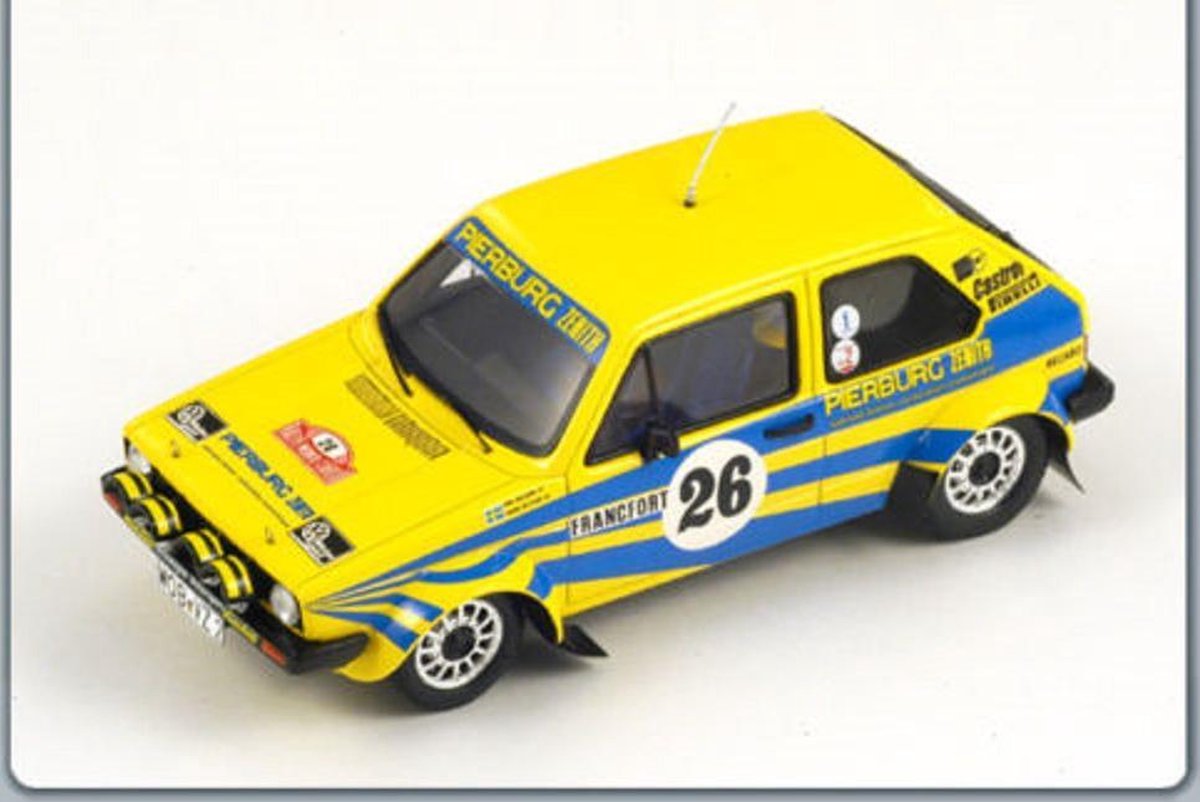 Volkswagen Golf I GTI #26 5th Monte Carlo Rally 1980 P.Eklund / H.Sylvan 1-43 Spark