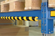 Stootrand kantbeschermingsprofiel Type B lengte 1 m Zwart