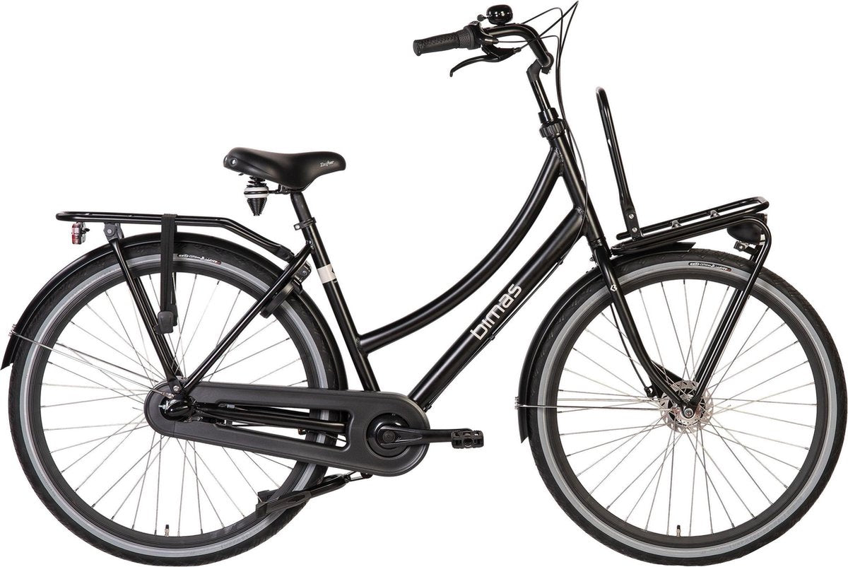 BIMAS TRANSPORTER A3.3  LADY 28 INCH H50 3 SPEED NEXUS BLACK MATT