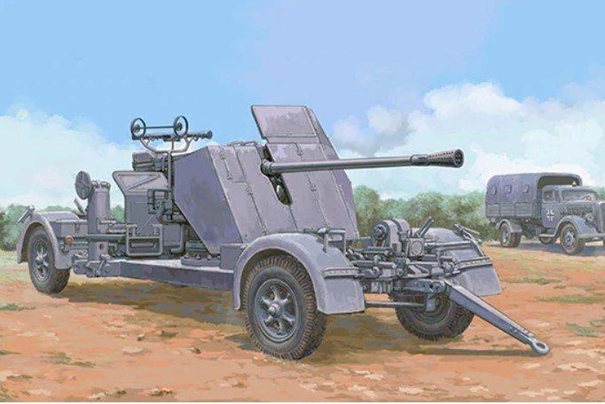 Military German 5cm Flak 41
