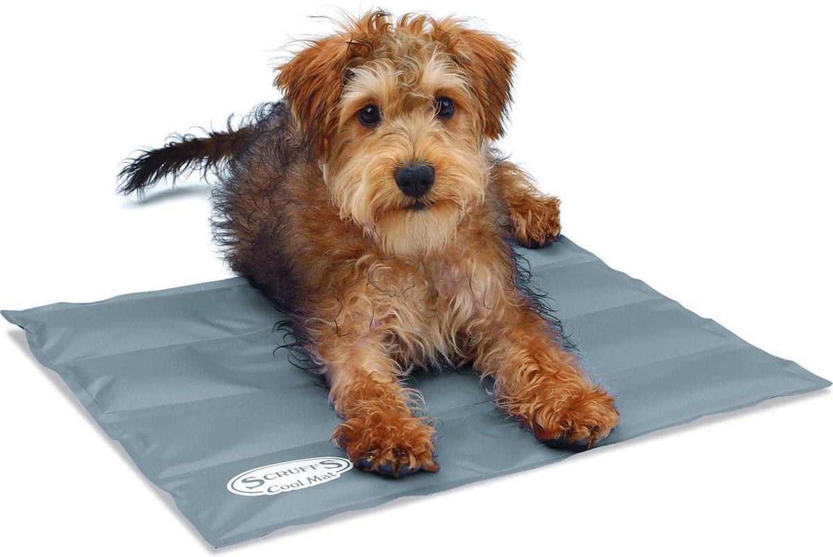 Scruffs Koelmat Hond - Grijs - S: 50 x 40 cm