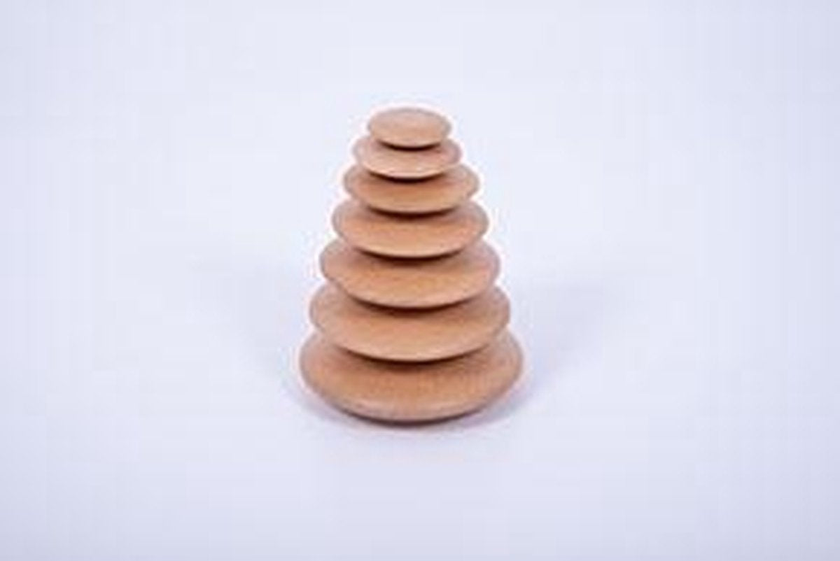 TickiT Natural Wooden Buttons