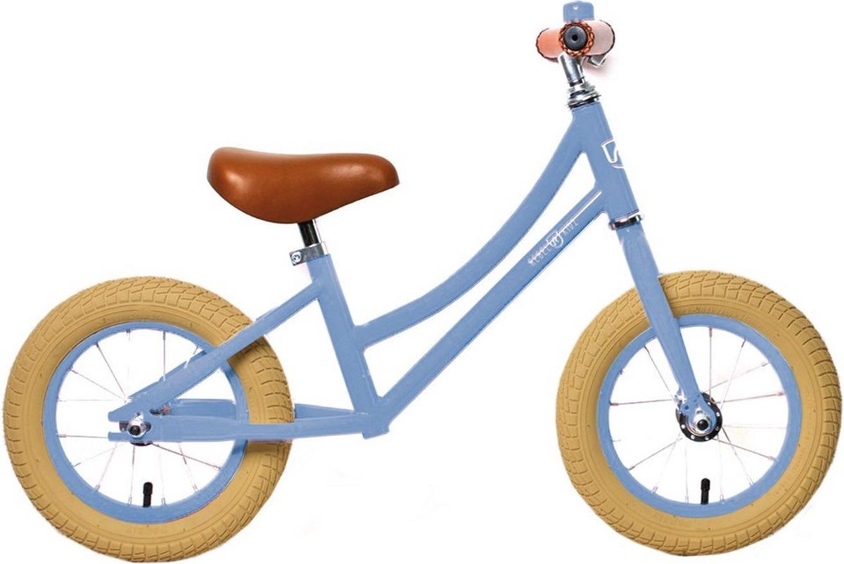 Rebel Kidz Loopfiets Classic 12.5 Inch Licht Blauw