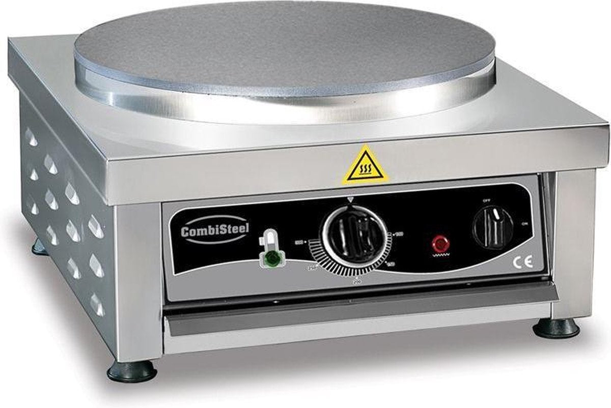 Professionele Crepe Maker 1 Plaat | Combisteel | 7491.0040 | Horeca