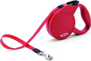 Flexi Classic Compact - Hondenriem - Tape - Rood - S - 5 m