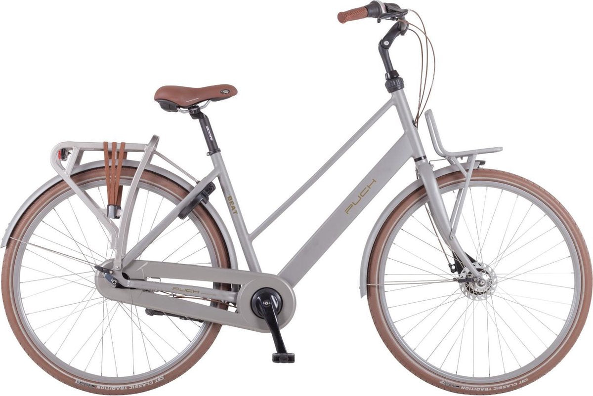 Puch Beat-S Damesfiets Titanium Silver Matt 55 cm