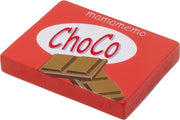 Mamamemo Chocoladereep 10 X 8 Cm Hout Rood/bruin